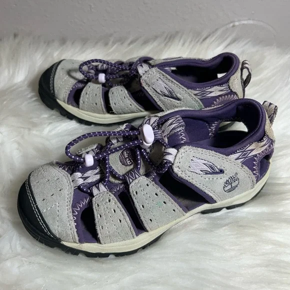 Timberland Earthkeepers Belknap Purple Sport Sandals Size 11 kids - Picture 3 of 8